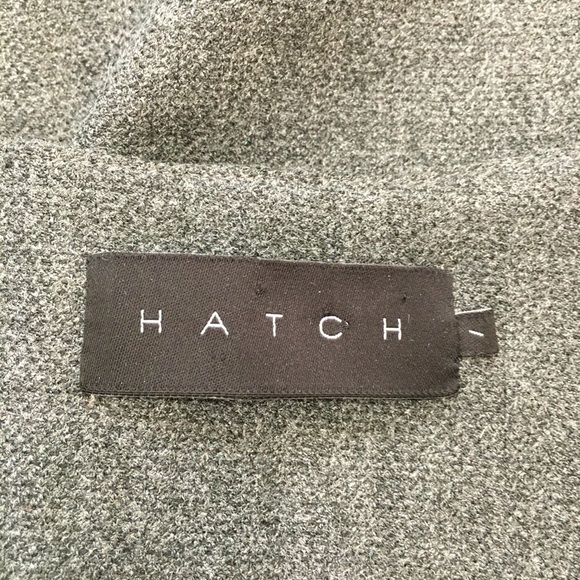 HATCH Maternity 'Day to Night' Gray long sleeve V-neck Dress - Picture 9 of 16